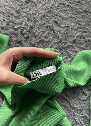 Zara яркое стильное платье из свежих коллекций3 фото