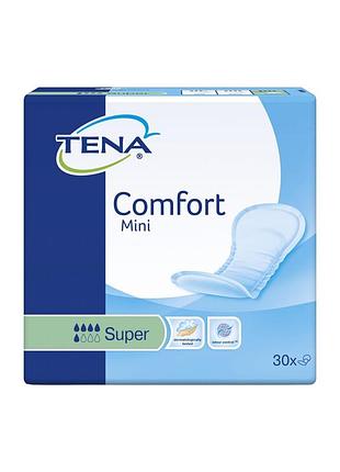 Урологические прокладки tena lady comfort mini super 30 шт