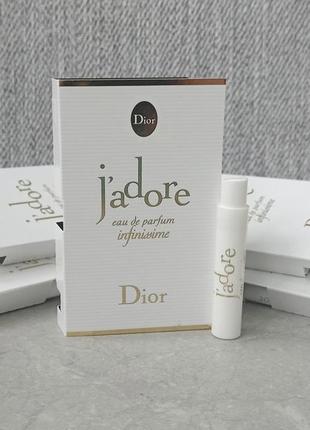 Dior j'adore infinissime пробник для жінок (оригінал)