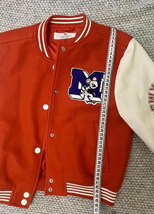 Стильная куртка-бампер на девочку от h&amp;m 7