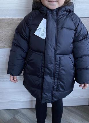 Курточка зима, zara, детский эко пуховик, куртка для девочки и мальчика