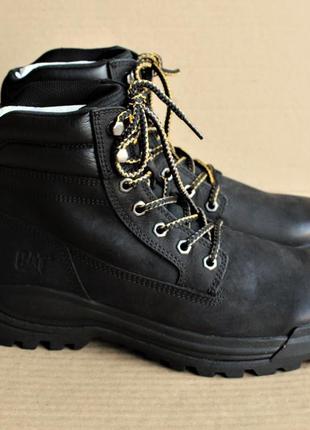 Черевики caterpillar bantom black p723856 натуральний нубук оригінал