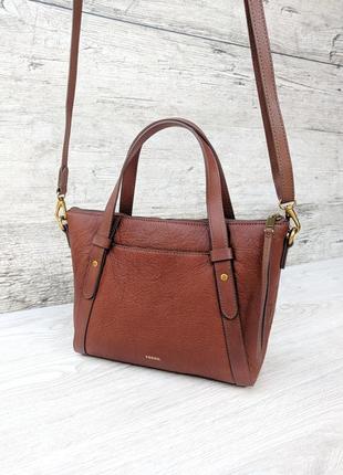Fossil шкіряна сумка кросс боді coccinelle picard navyboot liebeskind furla abro guess2 фото