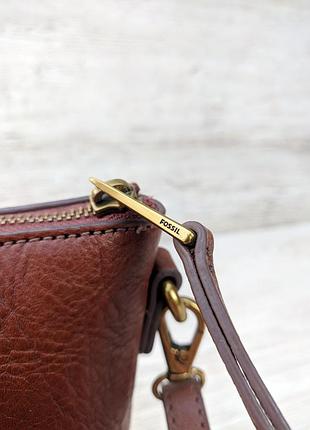 Fossil шкіряна сумка кросс боді coccinelle picard navyboot liebeskind furla abro guess6 фото