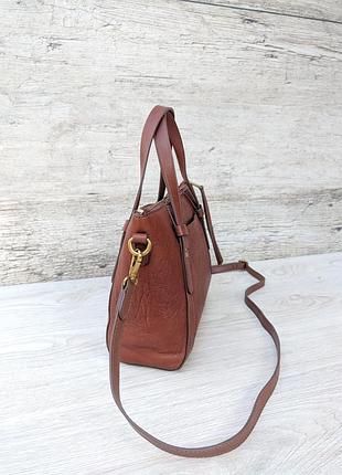 Fossil шкіряна сумка кросс боді coccinelle picard navyboot liebeskind furla abro guess7 фото