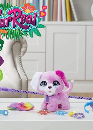 Интерактивная игрушка гламурный питомец щенок на поводке furreal friends glamalots interactive pet toy3 фото