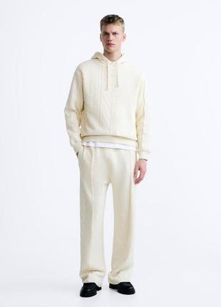 Костюм мужской комбинированный жаккардовый zara new