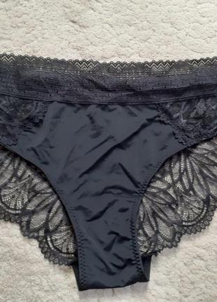 Дві пари нових чорних трусиків. розмір xl-xxl. love my fancy underwear2 фото