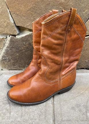 New look шкіряні демісезонні чоботи