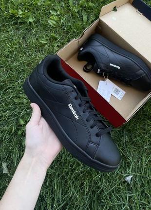 Кеди кросівки чоловічі reebok royal complete оригінал нові чорні