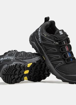 Мужские кроссовки salomon speed cross pro gore-tex thinsulate black 41-42-43-44-45-46