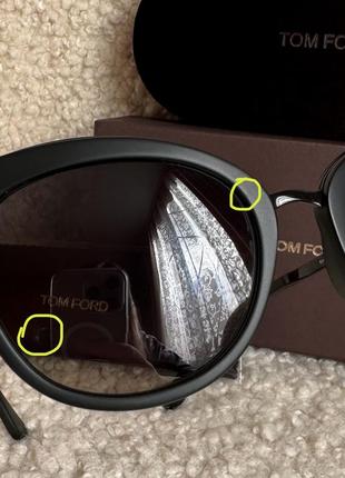 Солнезащитные очки tom ford emma с поляризацией, оригинал, том форд8 фото