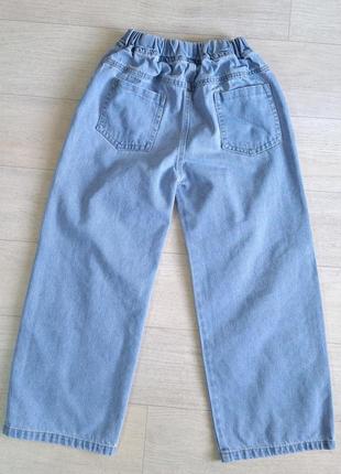 Стильні джинси кюлоти shein на 11 років4 фото