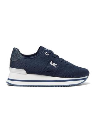 Женские текстильные кроссовки monique knit trainer от michael kors5 фото