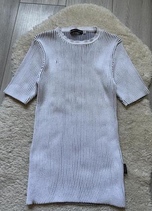 Футболка armani рубчик унисекс