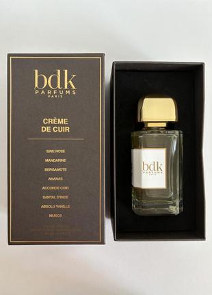 Распил bdk parfums creme de cuir (от 1 мл)