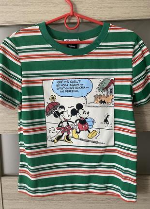 Футболка с микки маусом zara