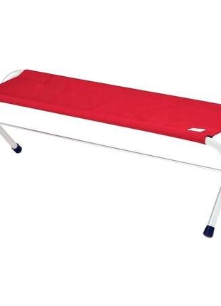 Скамья snow peak lv-071rd folding bench red