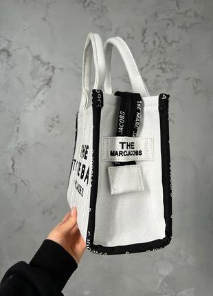 Женская сумка mj tote bag small white4 фото