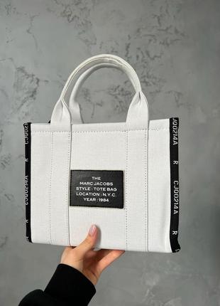 Женская сумка mj tote bag small white8 фото