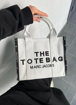 Женская сумка mj tote bag small white7 фото
