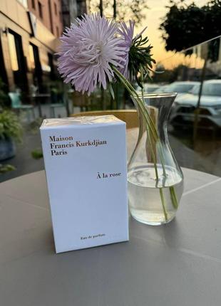Парфюм женский maison francis kurkdjian a la rose 100 ml парфюм женский