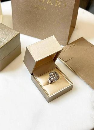 Кольцо кольцо bvlgari serpenti 2