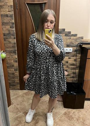 Платье с длинным рукавом new look