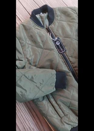 Куртка бомбер мужская. размер s 4