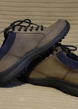 Легкі теплі шкіряні снікерси кольору тауп hotter gore — tex. англія. 7 р.( 26 см.)