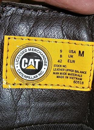 Черевики caterpillar parameter waterproof 60512 оригінал натуральний нубук3 фото