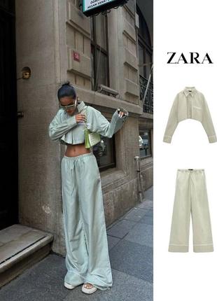 Шовковий костюм в стилі зара