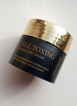 Medi-peel cell toxing dermajours cream омолоджуючий крем зі стовбуровими клітинами