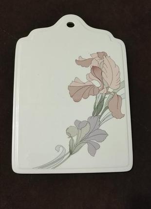Редкая винтажная плоская тарелка от  noritake.
