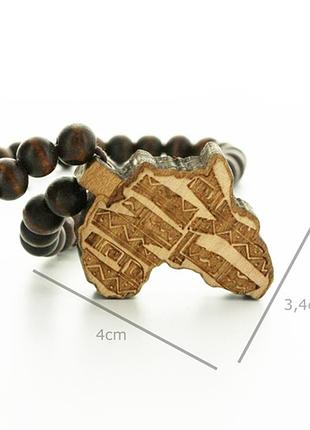 Украшения на шею повседневное деревянное ожерелье с кулоном africa unity германия