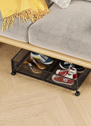 Складной подкроватный органайзер на колесиках (rt-hc-01)