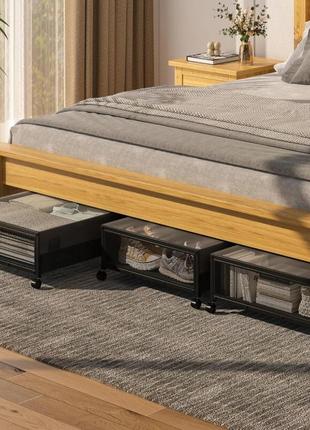 Складной подкроватный органайзер на колесиках (rt-hc-01)