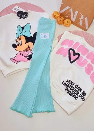 Костюм для девочки minnie zara