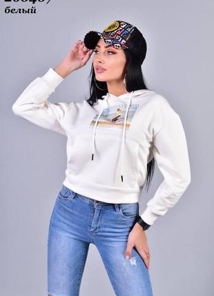 Стильний жіночій батнік білого  та пудрового кольору розмір: l, xl,
