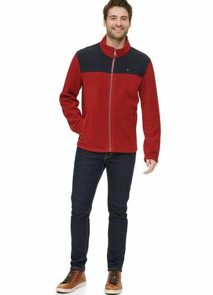 Флісова чоловіча куртка tommy hilfiger
