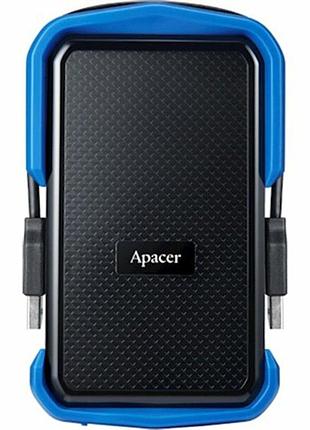 Phd external 2.5'' apacer usb 3.1 ac631 1tb black/blue (color box)