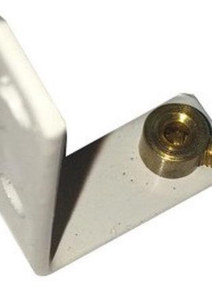 Крепление нижнее наклонное для горизонтальных жалюзи белые