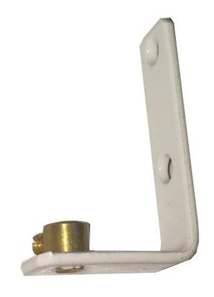 Крепление нижнее наклонное для горизонтальных жалюзи белые