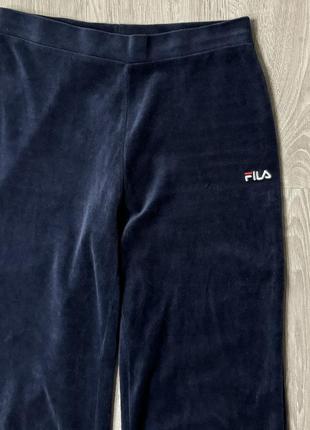 Велюрові штани fila