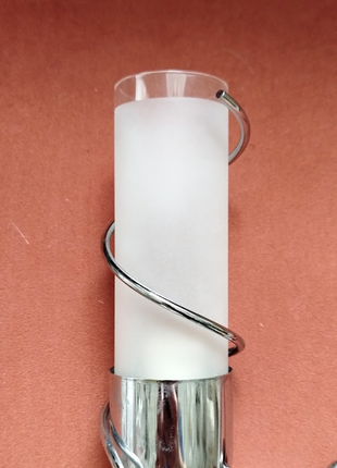 Запасной плафон стакан цилиндр для светильника для зеркала люстры размеры 16*5 см