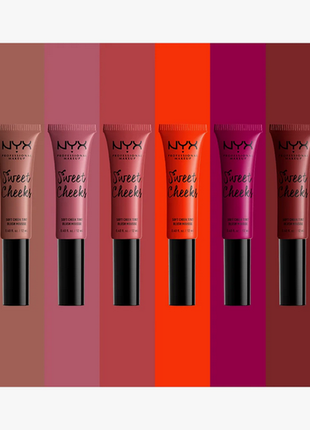Кремові рум'яна для обличчя nyx professional makeup sweet cheeks soft cheek tint