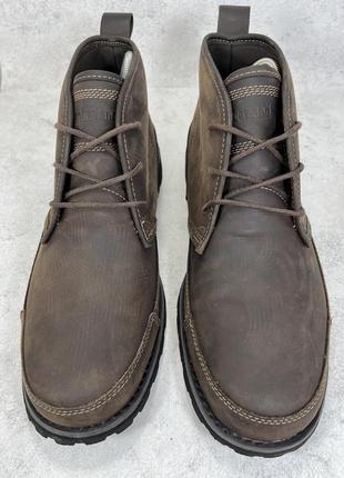 Черевики шкіряні коричневі чоловічі демісезонні Iridescent timberland earthkeepers4 фото