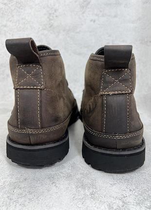 Черевики шкіряні коричневі чоловічі демісезонні Iridescent timberland earthkeepers5 фото