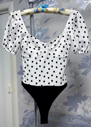 Боді в горох miss selfridge