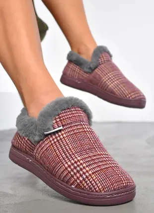 Тапочки домашние чуные женские